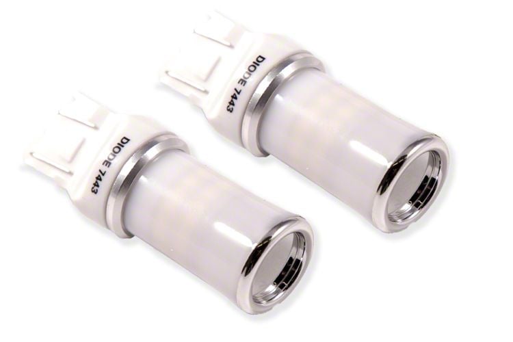 Diode Dynamics Cool White LED Reverse Light Bulbs; 7443 HP48 (18-24 F-150 w/ Factory Halogen Tail Lights)