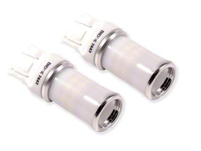Diode Dynamics Cool White LED Reverse Light Bulbs; 7443 HP48 (18-24 F-150 w/ Factory Halogen Tail Lights)