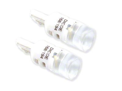 Diode Dynamics Cool White LED Side Marker Light Bulbs; 194 HP3 (04-24 F-150)