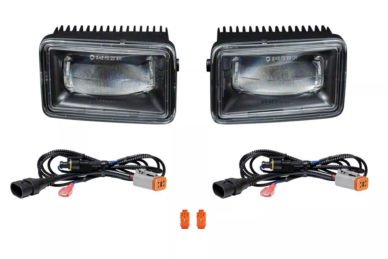 Diode Dynamics F150 Elite Series LED Fog Lights; White DD5171P (1520