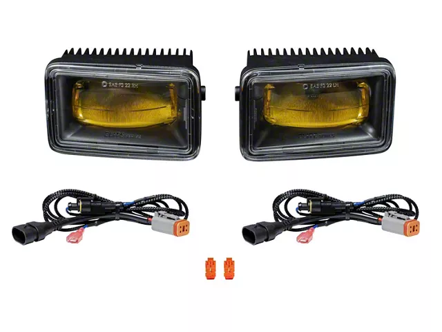 Diode Dynamics Elite Series LED Fog Lights; Yellow (15-20 F-150, Excluding Raptor)