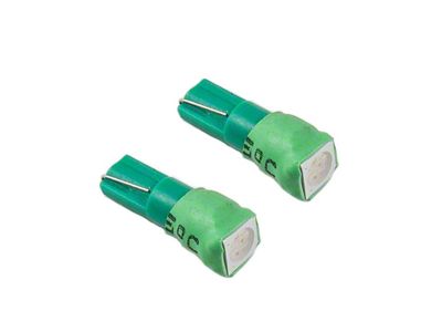 Diode Dynamics Green LED Vanity Light Bulbs; 74 SMD1 (10-14 F-150 Raptor)