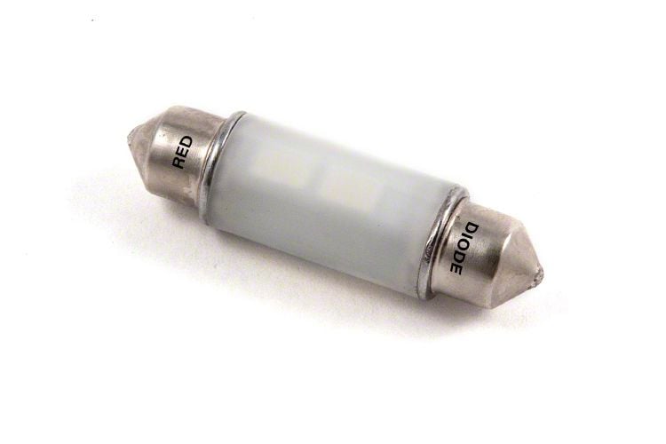 Diode Dynamics Red LED Dome Light Bulb; 39mm HP6 (10-14 F-150)