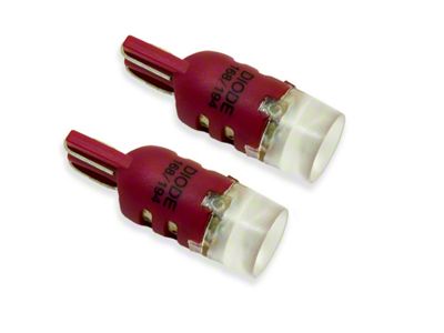 Diode Dynamics Red LED Map Light Bulbs; 194 HP5 (10-14 F-150 Raptor)