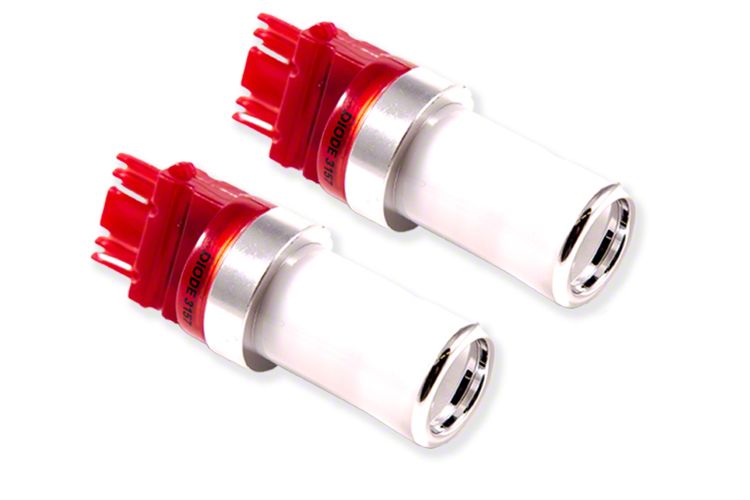 Diode Dynamics Red LED Tail Light Bulbs; 3157 HP48 (97-23 F-150 w/ Factory Halogen Tail Lights)