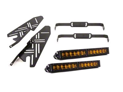 Diode Dynamics SS12 LED Fog Light Kit; Amber Driving (17-20 F-150 Raptor)