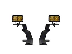 Diode Dynamics Stage Series SS2 Sport LED Ditch Light Kit; Yellow Combo (15-20 F-150)