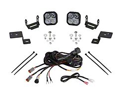 Diode Dynamics Stage Series SS3 Pro Backlit LED Ditch Light Kit; White Combo (21-25 F-150)