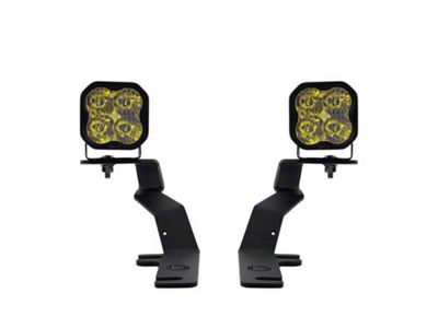 Diode Dynamics Stage Series SS3 Pro LED Ditch Light Kit; Yellow Driving (15-20 F-150)