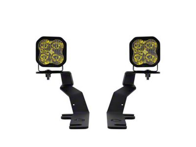 Diode Dynamics SS3 Pro LED Ditch Light Kit; Yellow Driving (15-20 F-150)