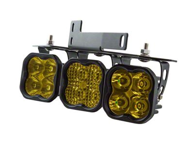 Diode Dynamics SS3 Pro LED Fog Light Kit; Yellow Fog (17-20 F-150 Raptor)