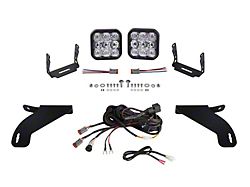 Diode Dynamics SS5 Sport Bumper LED Pod Light Kit; White Driving (21-25 F-150)