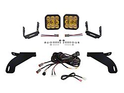 Diode Dynamics SS5 Sport Bumper LED Pod Light Kit; Yellow Combo (21-25 F-150)
