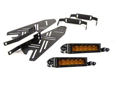Diode Dynamics SS6 LED Fog Light Kit; Amber Wide (17-20 F-150 Raptor)
