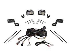Diode Dynamics Stage Series SSC2 Sport Backlit LED Ditch Light Kit; White Combo (21-25 F-150)