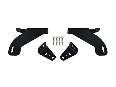 Rigid Industries F-150 D-Series LED Dual Pod Fog Light Mount Brackets 46739  (21-23 F-150, Excluding Raptor)