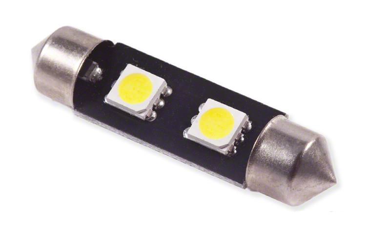 14x White T10 LED Bulbs For Ford F-150 Lariat Interior Dome Light - SHENKENUO