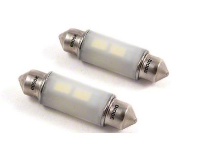 Diode Dynamics Warm White LED Map Light Bulbs; 39mm HP6 (11-14 F-150 SuperCab)