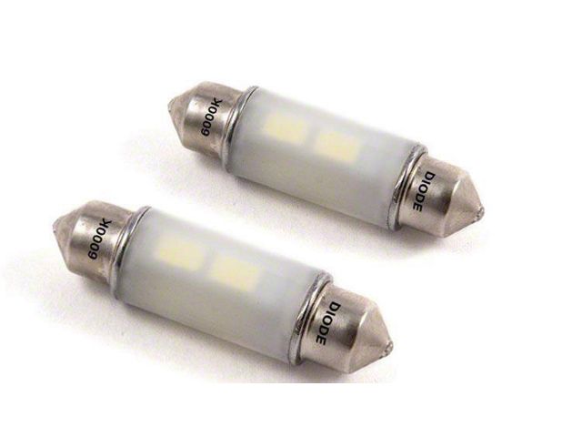 Diode Dynamics Warm White LED Map Light Bulbs; 39mm HP6 (11-14 F-150 SuperCab)