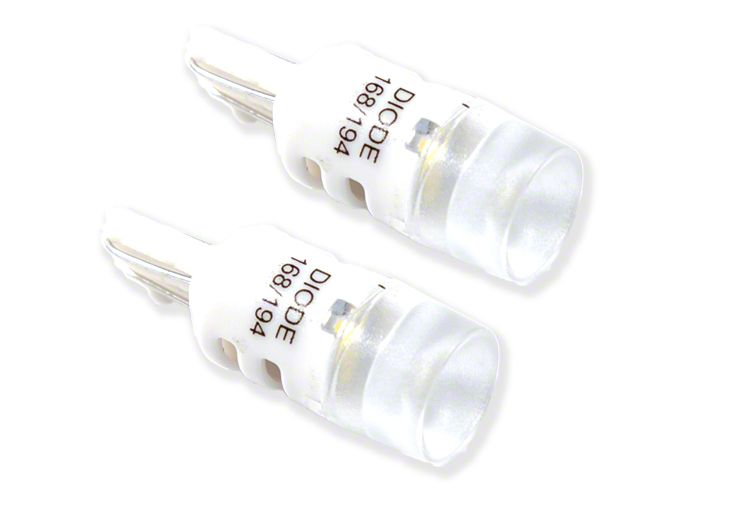 Diode Dynamics Warm White LED Side Marker Light Bulbs; 194 HP3 (04-24 F-150)