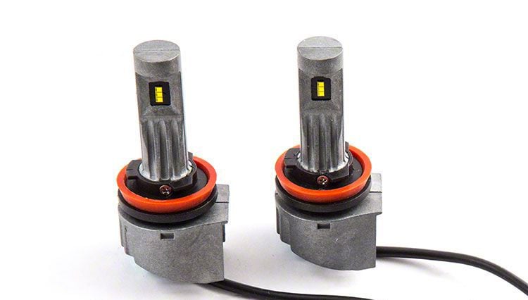 Diode Dynamics Yellow LED Fog Light Bulbs; H10 SLF (99-24 F-150, Excluding 02-03 Harley Davidson)
