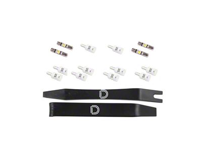 Diode Dynamics Stage 2 LED Interior Lighting Kit; Cool White (11-16 F-250 Super Duty)