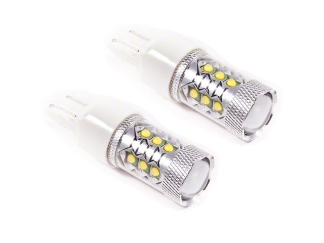 Diode Dynamics Cool White LED Reverse Light Bulbs; 7443 XP80 (17-22 F-350 Super Duty w/ Factory Halogen Tail Lights)