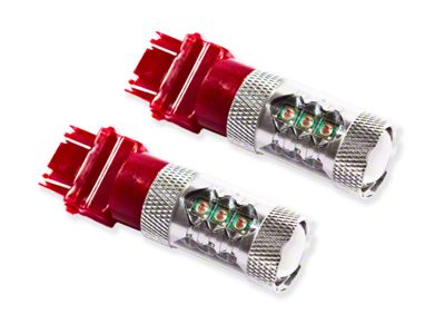 Diode Dynamics Red LED Tail Light Bulbs; 3157 XP80 (11-24 F-350 Super Duty w/ Factory Halogen Tail Lights)