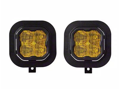 Diode Dynamics SS3 Max Type SD ABL LED Fog Light Kit; Yellow SAE Fog (11-16 F-350 Super Duty)