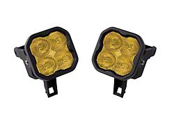 Diode Dynamics SS3 Pro Type SDX LED Fog Light Kit; Yellow SAE Fog (99-10 F-350 Super Duty)