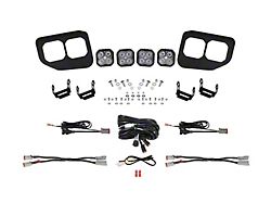 Diode Dynamics SS3 Sport LED Fog Light Kit; White SAE Fog (20-22 F-350 Super Duty)