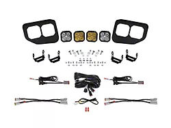 Diode Dynamics SS3 Sport LED Fog Light Kit; Yellow SAE Fog (20-22 F-350 Super Duty)