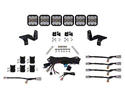 Diode Dynamics SS5 Pro 6-Pod CrossLink Grille Light Bar Kit; White Combo (20-22 F-350 Super Duty)