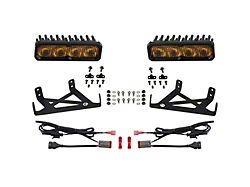 Diode Dynamics SS6 Pro LED Fog Light Kit; Yellow (20-22 F-350 Super Duty w/ Factory LED Fog Lights)