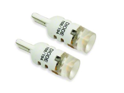 Diode Dynamics Warm White LED License Plate Light Bulbs; 194 HP5 (11-24 F-350 Super Duty)