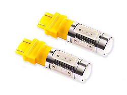 Diode Dynamics Amber LED Rear Turn/Tail Light Bulbs; 3157 HP11 (22-26 Maverick)