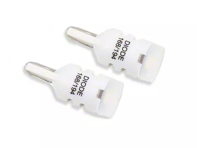 Diode Dynamics Cool White LED Sidemarker Light Bulbs; 194 HP3 (22-26 Maverick)