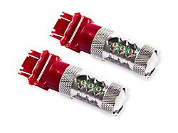 Diode Dynamics Red LED Rear Turn/Tail Light Bulbs; 3157 XP80 (22-26 Maverick)