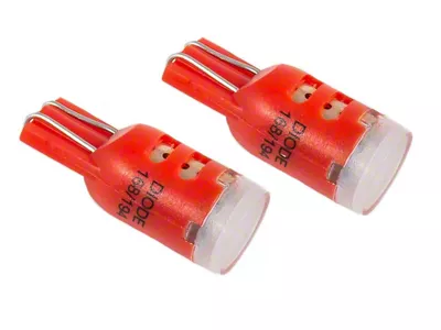 Diode Dynamics Red LED Sidemarker Light Bulbs; 194 HP5 (22-26 Maverick)