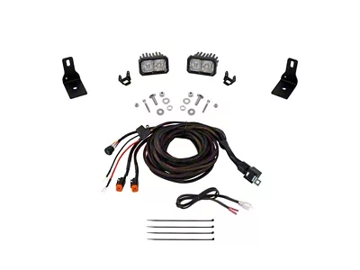 Diode Dynamics Stage Series C2 Sport LED Ditch Light Kit; White Combo (22-26 Maverick)
