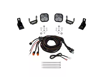 Diode Dynamics Stage Series SS3 Pro LED Ditch Light Kit; White Combo (22-26 Maverick)