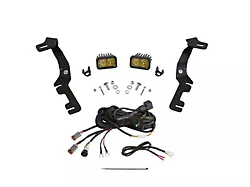 Diode Dynamics Stage Series C2 Sport LED Ditch Light Kit; Yellow Combo (19-25 RAM 1500)