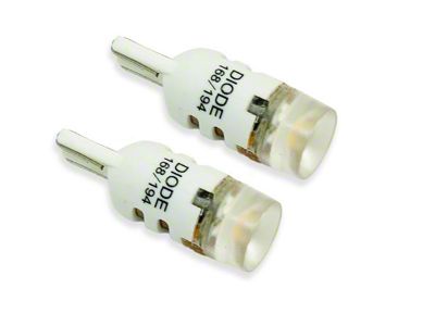 Diode Dynamics Cool White LED Side Marker Light Bulbs; 194 HP5 (02-12 RAM 1500)