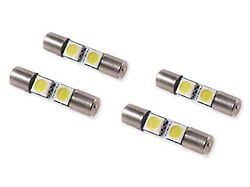 Diode Dynamics Cool White LED Vanity Light Bulbs; 28mm SMF2 (19-25 RAM 1500)