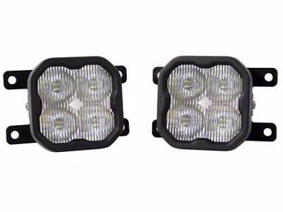 Diode Dynamics SS3 Max Type AS ABL LED Fog Light Kit; White SAE Fog (19-24 RAM 1500 w/ Factory Halogen Fog Lights)