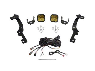 Diode Dynamics SS3 Pro LED Ditch Light Kit; Yellow Combo (19-24 RAM 1500)