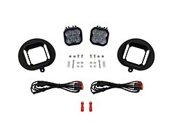 Diode Dynamics SS3 Pro LED Fog Light Kit; White SAE Fog (02-08 RAM 1500)