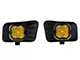 Diode Dynamics SS3 Sport Horizontal LED Fog Light Kit; Yellow SAE Fog (09-12 RAM 1500)
