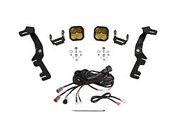 Diode Dynamics Stage Series SS3 Sport LED Ditch Light Kit; Yellow Combo (19-25 RAM 1500)