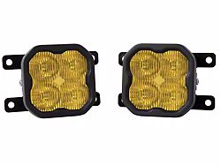 Diode Dynamics SS3 Sport Type AS ABL LED Fog Light Kit; Yellow SAE Fog (19-24 RAM 1500 w/ Factory Halogen Fog Lights)